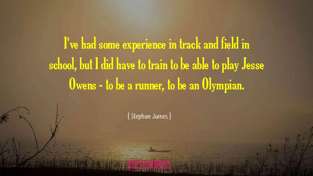 Jesse Owens quotes by Stephan James