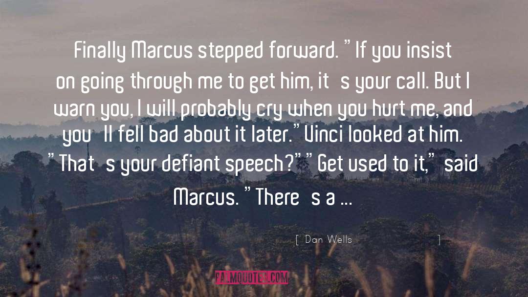 Jessica And Marcus quotes by Dan Wells