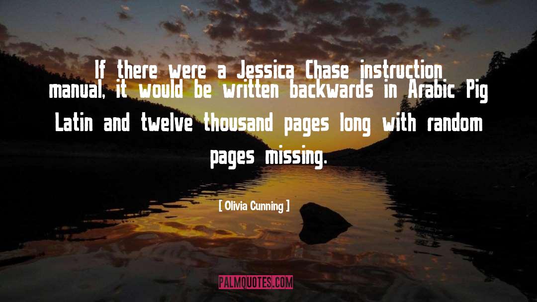 Jessica Chase quotes by Olivia Cunning
