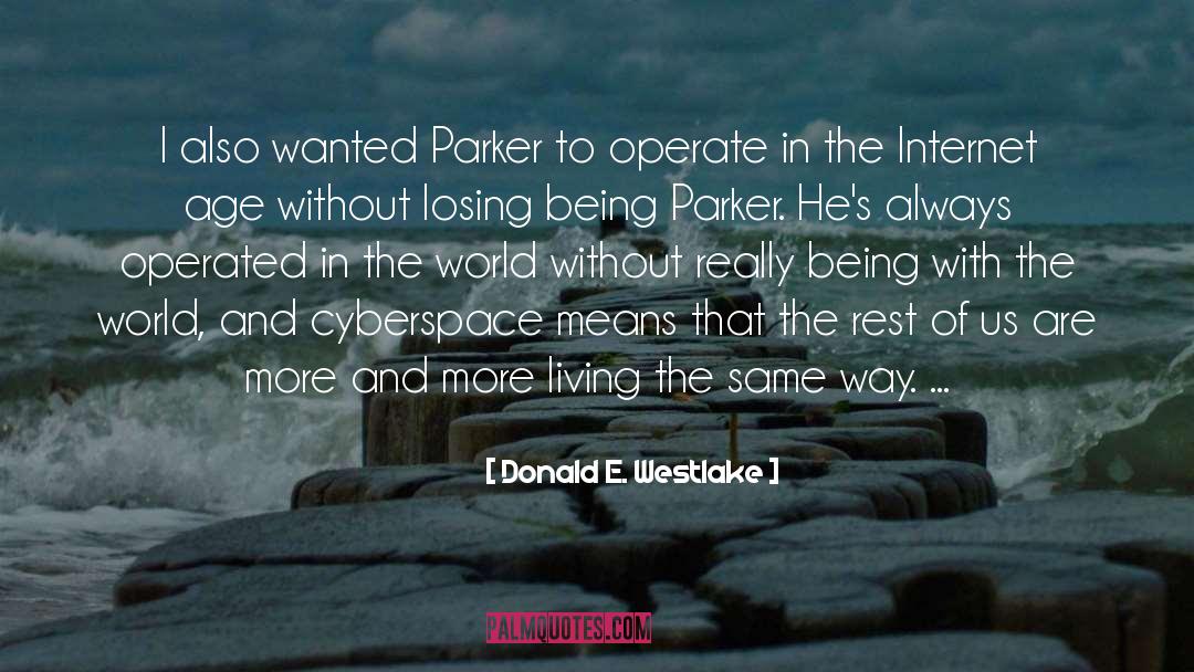Jessica Parker quotes by Donald E. Westlake