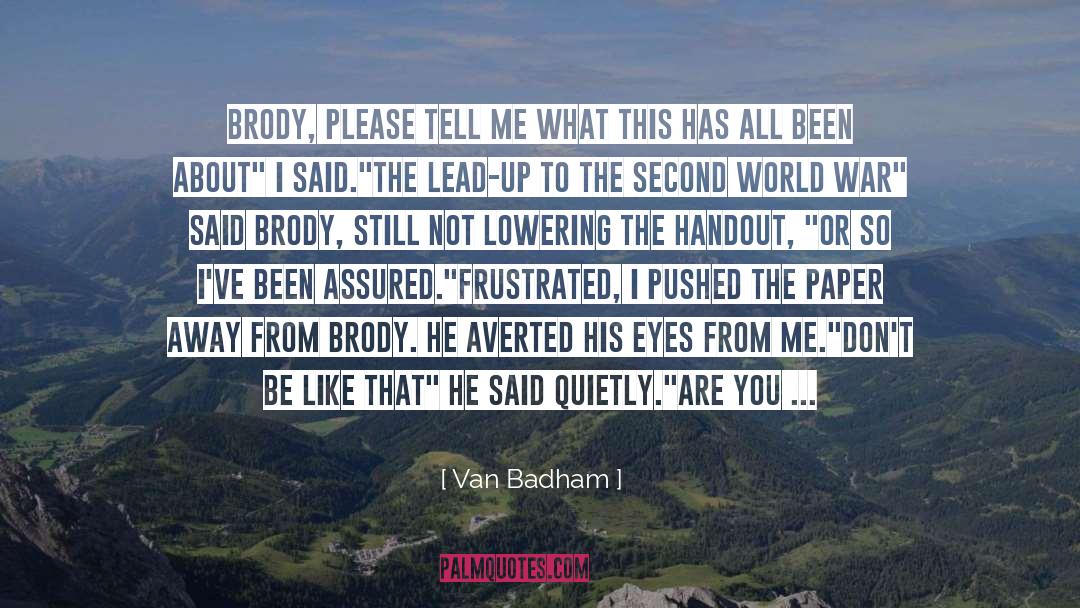 Jessice Brody quotes by Van Badham