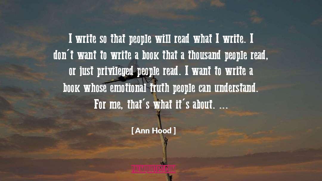 Jessie Ann quotes by Ann Hood