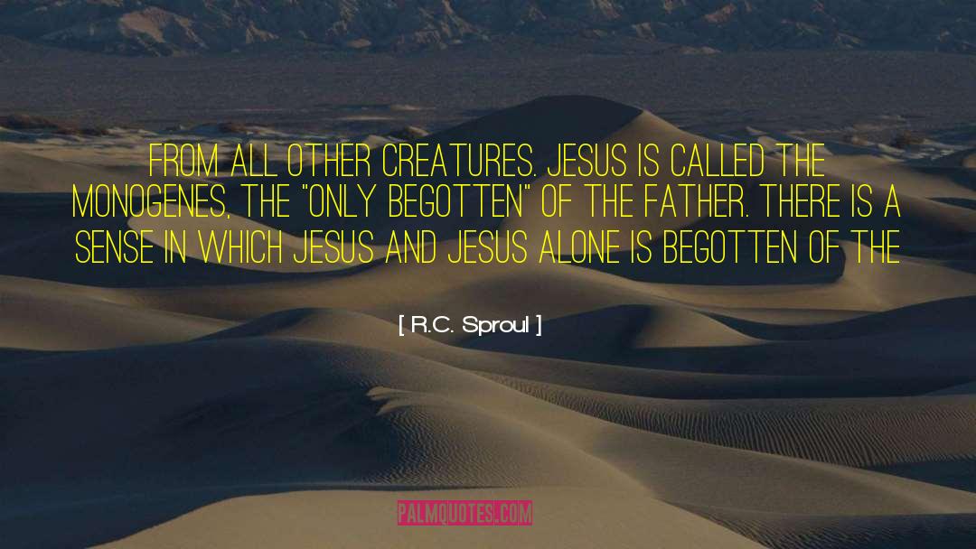 Jesus Alone quotes by R.C. Sproul