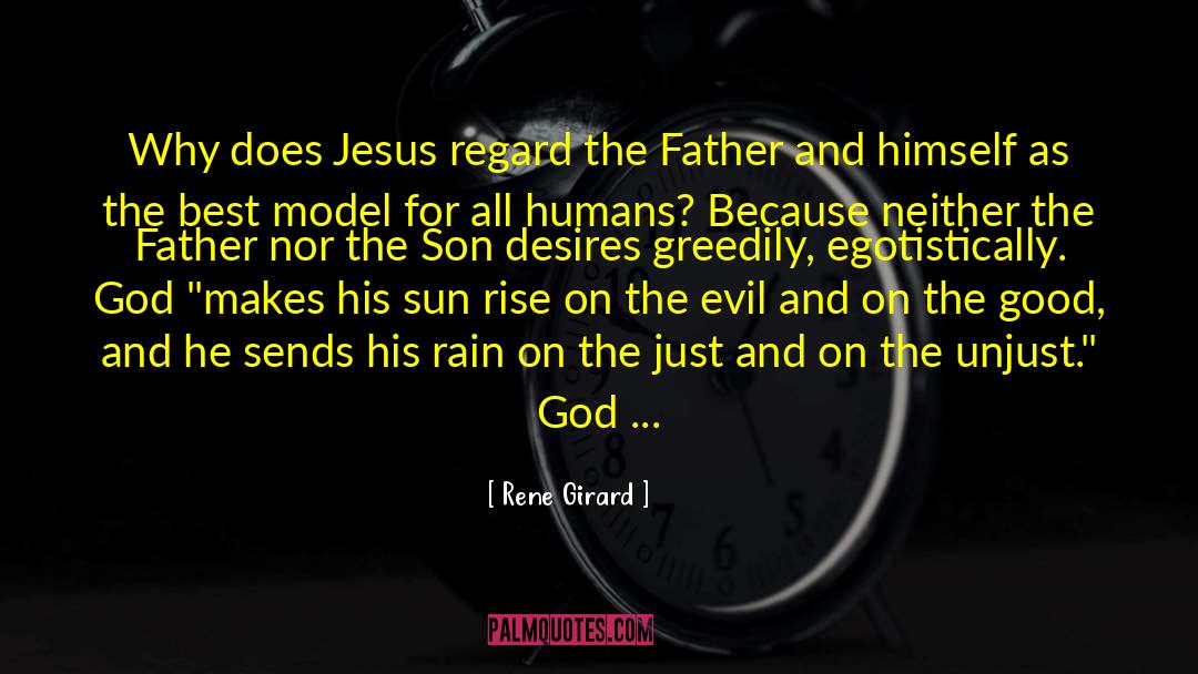 Jesus Best quotes by Rene Girard