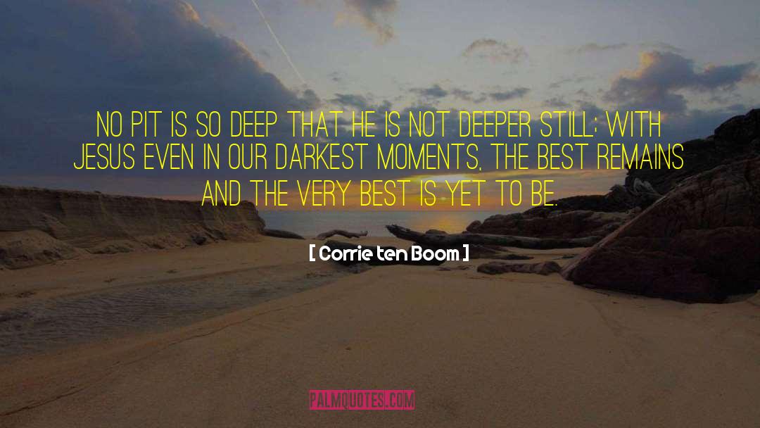 Jesus Best quotes by Corrie Ten Boom