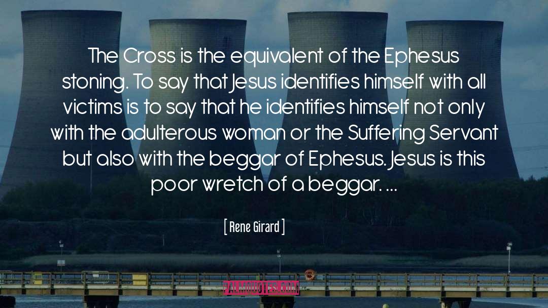 Jesus Chrsit quotes by Rene Girard