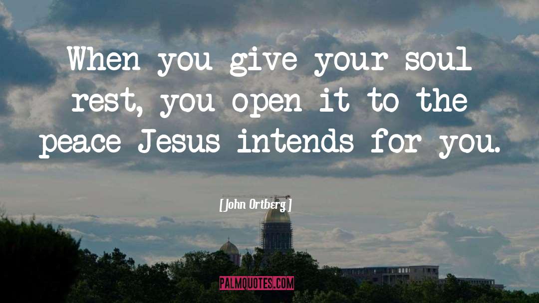 Jesus Cross quotes by John Ortberg
