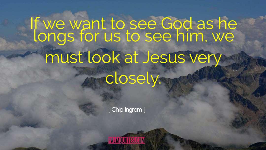 Jesus Death quotes by Chip Ingram