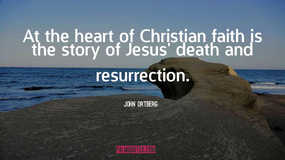 Jesus Death quotes by John Ortberg