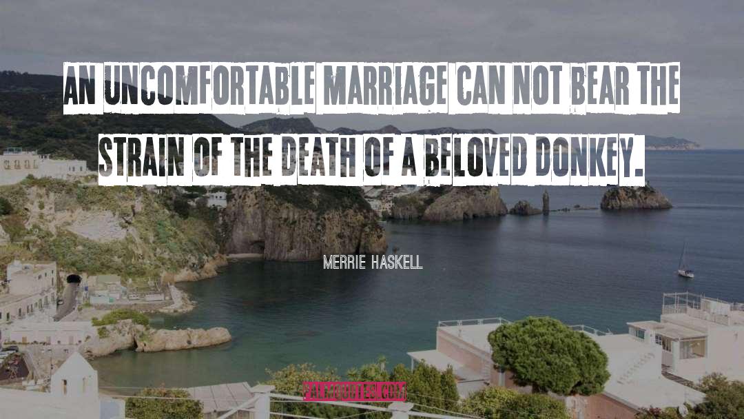 Jesus Death quotes by Merrie Haskell