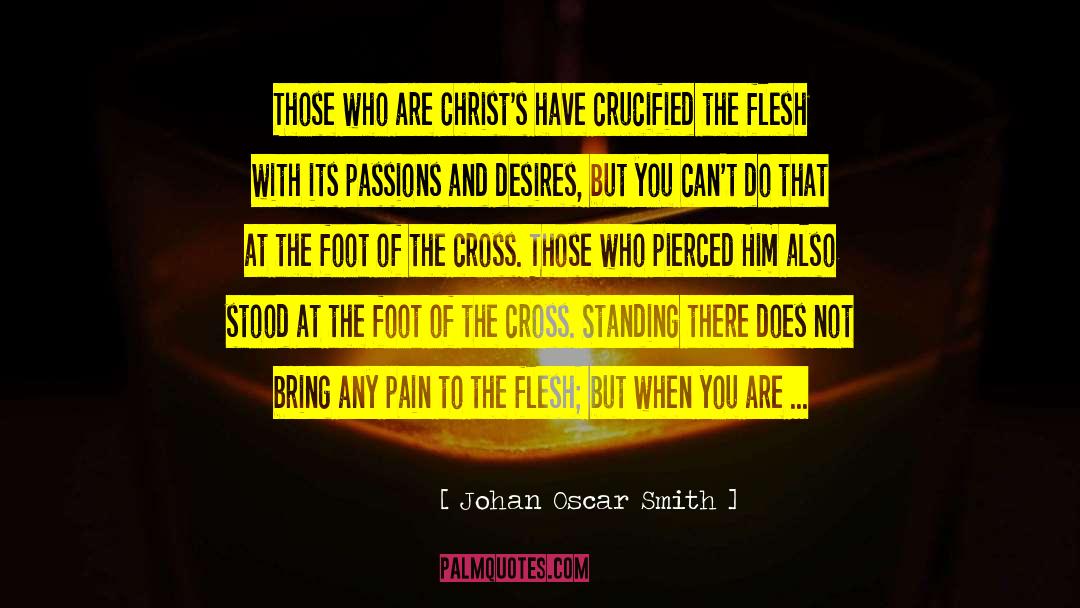 Jesus Encounter quotes by Johan Oscar Smith