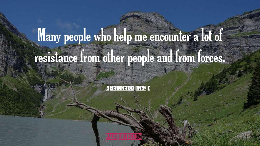 Jesus Encounter quotes by Frederick Lenz