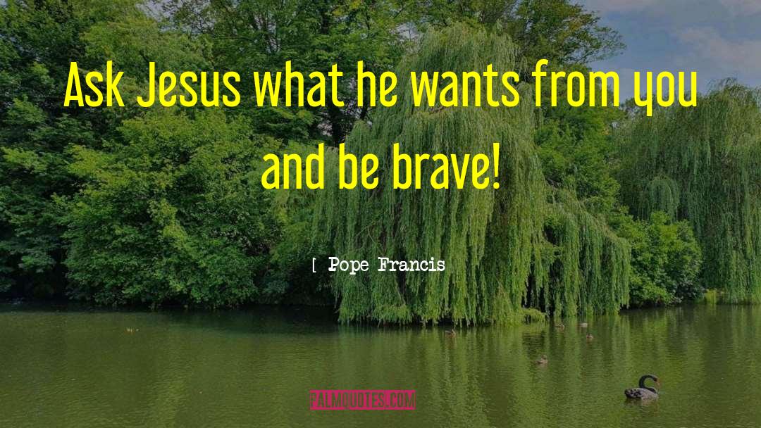 Jesus Freak quotes by Pope Francis