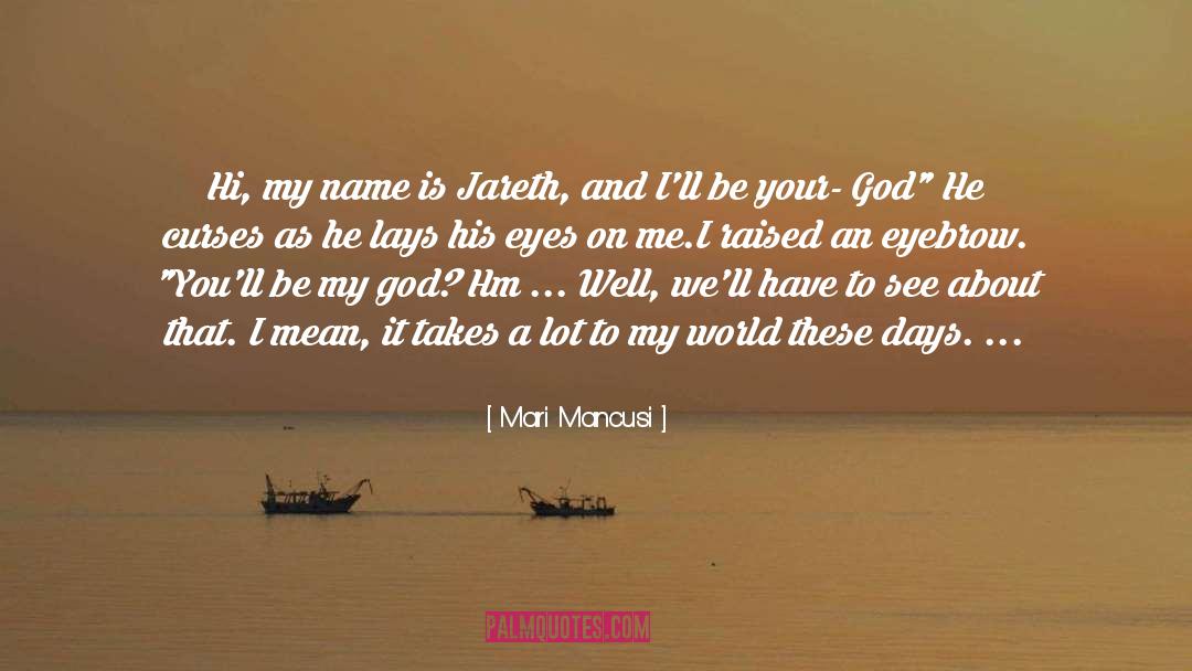 Jesus God quotes by Mari Mancusi