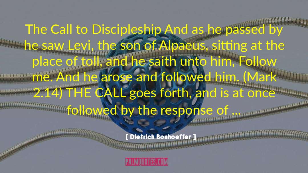 Jesus Is Calling quotes by Dietrich Bonhoeffer