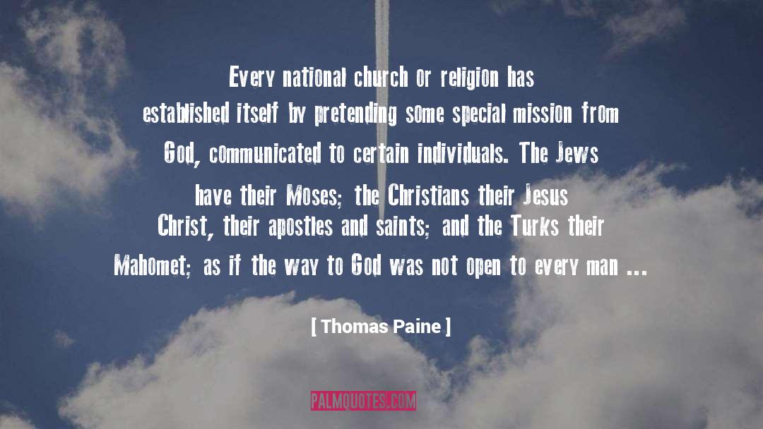 Jesus Myth quotes by Thomas Paine