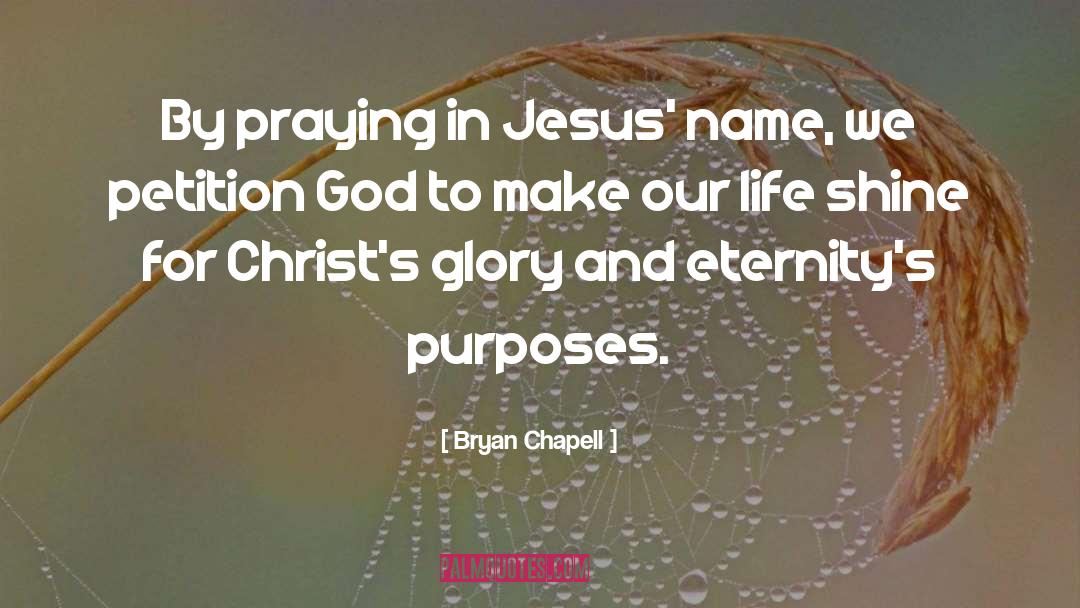 Jesus Name quotes by Bryan Chapell