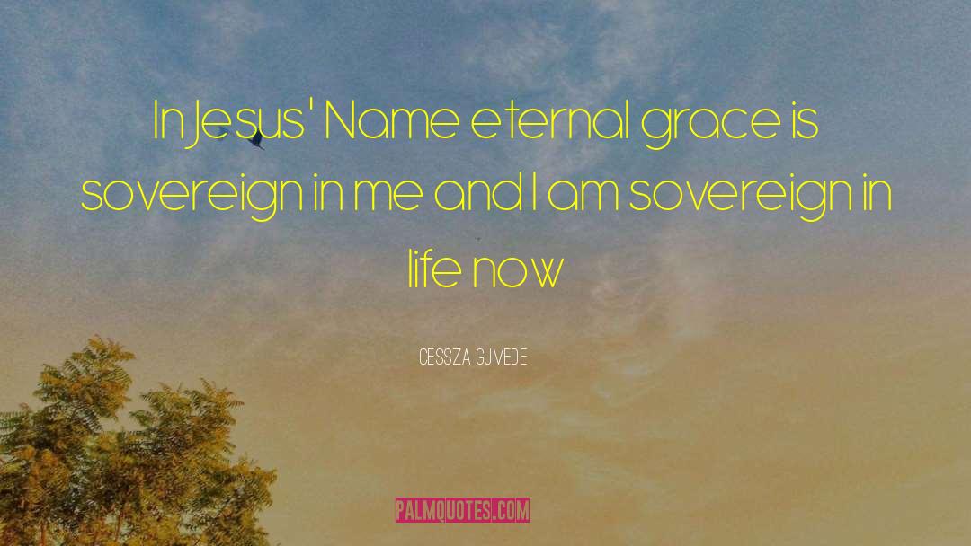 Jesus Name quotes by Cessza Gumede