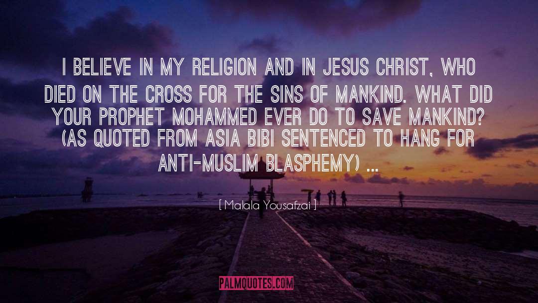 Jesus On The Cross Bible quotes by Malala Yousafzai