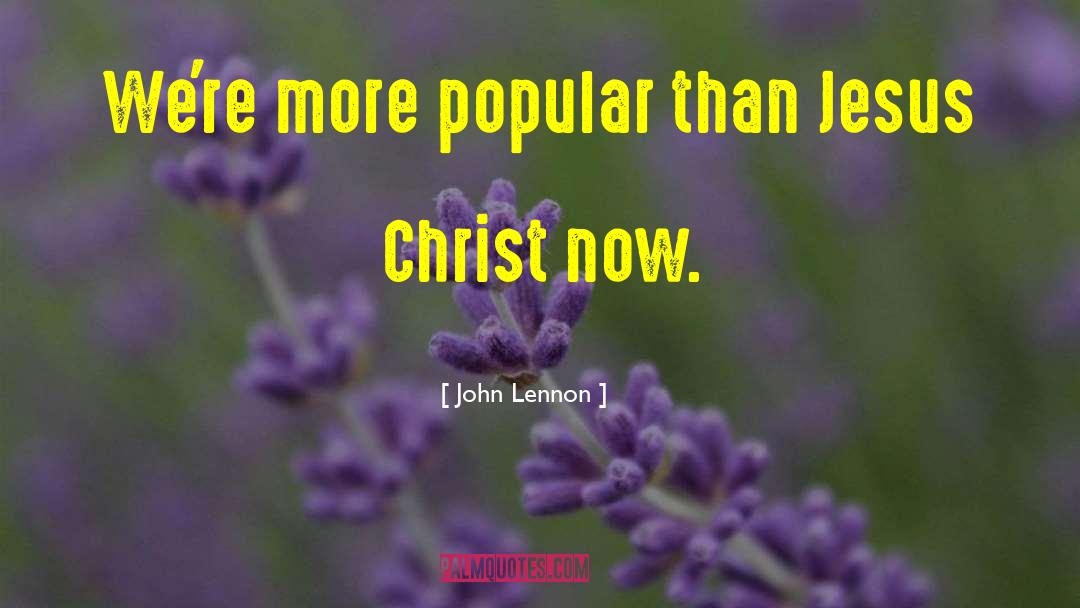 Jesus On The Mainline quotes by John Lennon