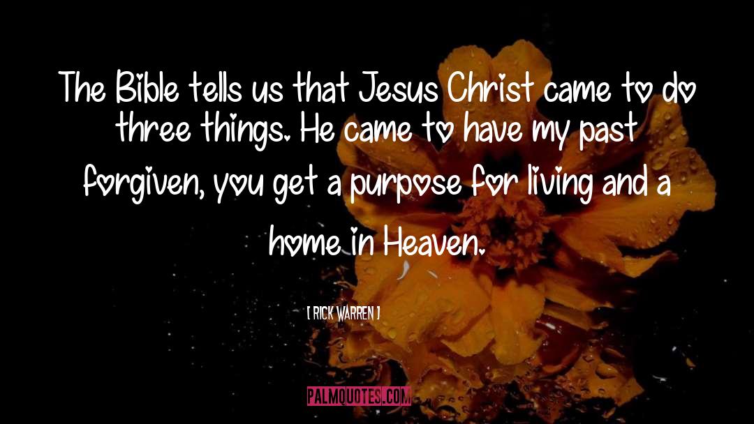 Jesus quotes by Rick Warren