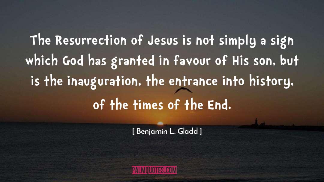 Jesus Reincarnation quotes by Benjamin L. Gladd