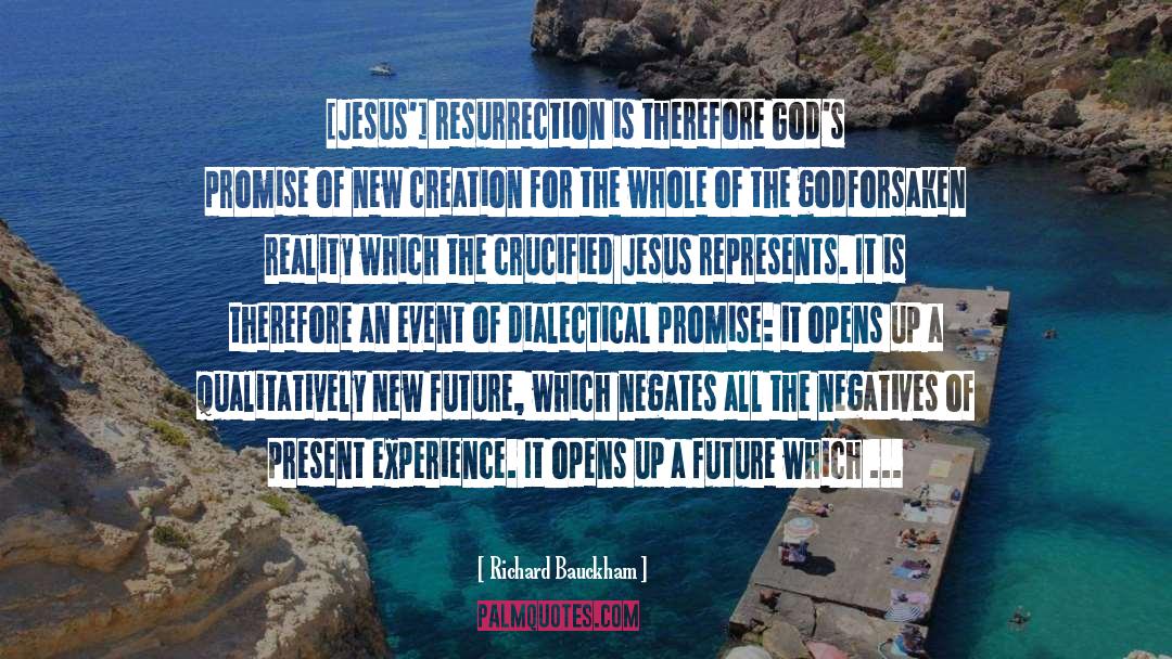 Jesus Resurrection quotes by Richard Bauckham