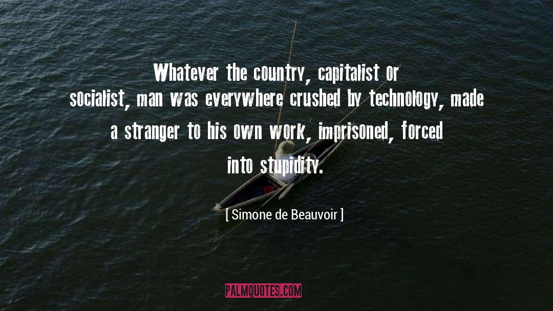 Jesus Was A Socialist quotes by Simone De Beauvoir