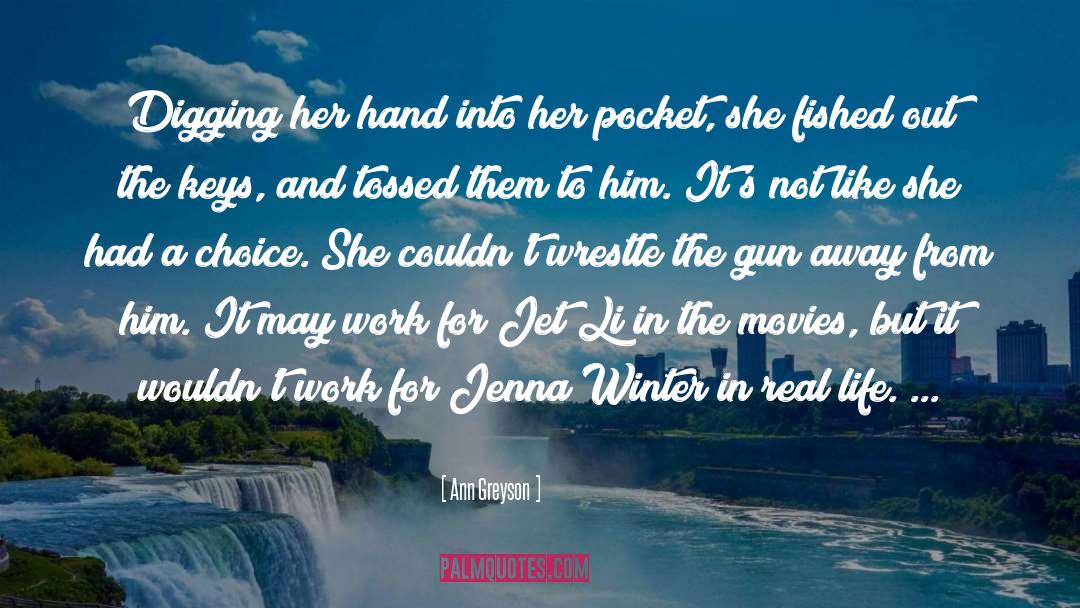 Jet quotes by Ann Greyson