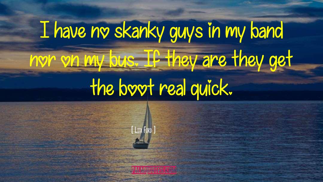 Jetten Boot quotes by Lita Ford
