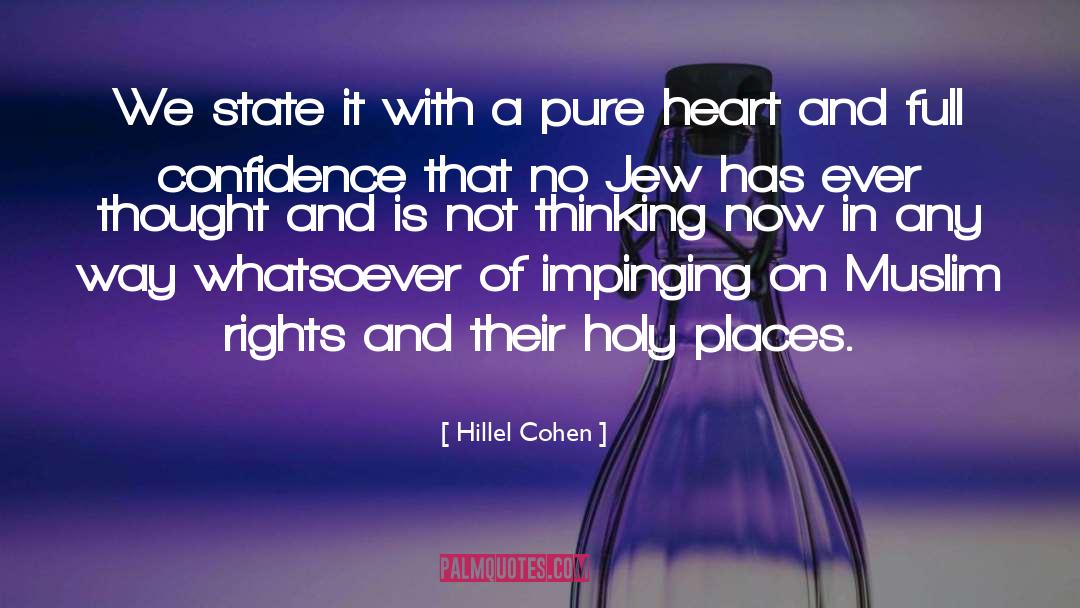 Jew quotes by Hillel Cohen