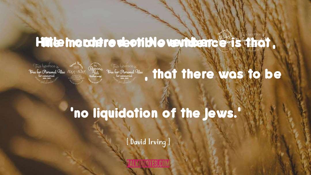 Jew quotes by David Irving