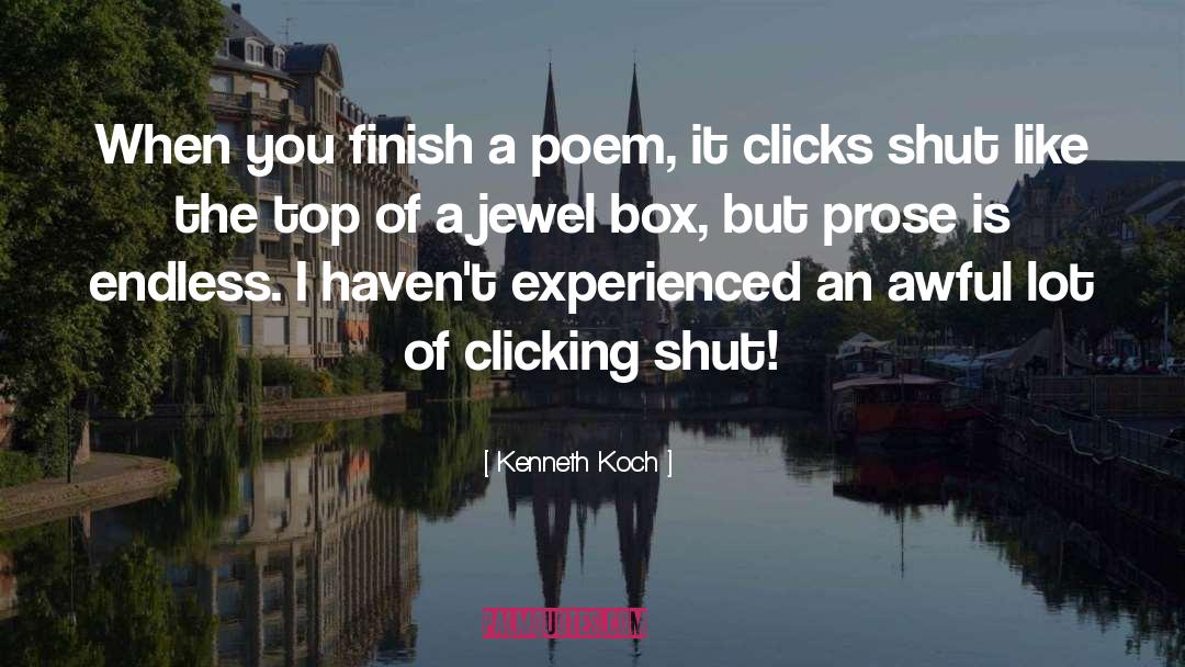 Jewel Of The Thames quotes by Kenneth Koch