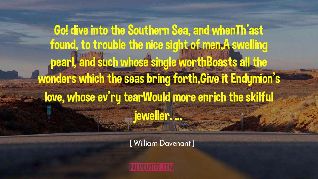 Jeweller quotes by William Davenant