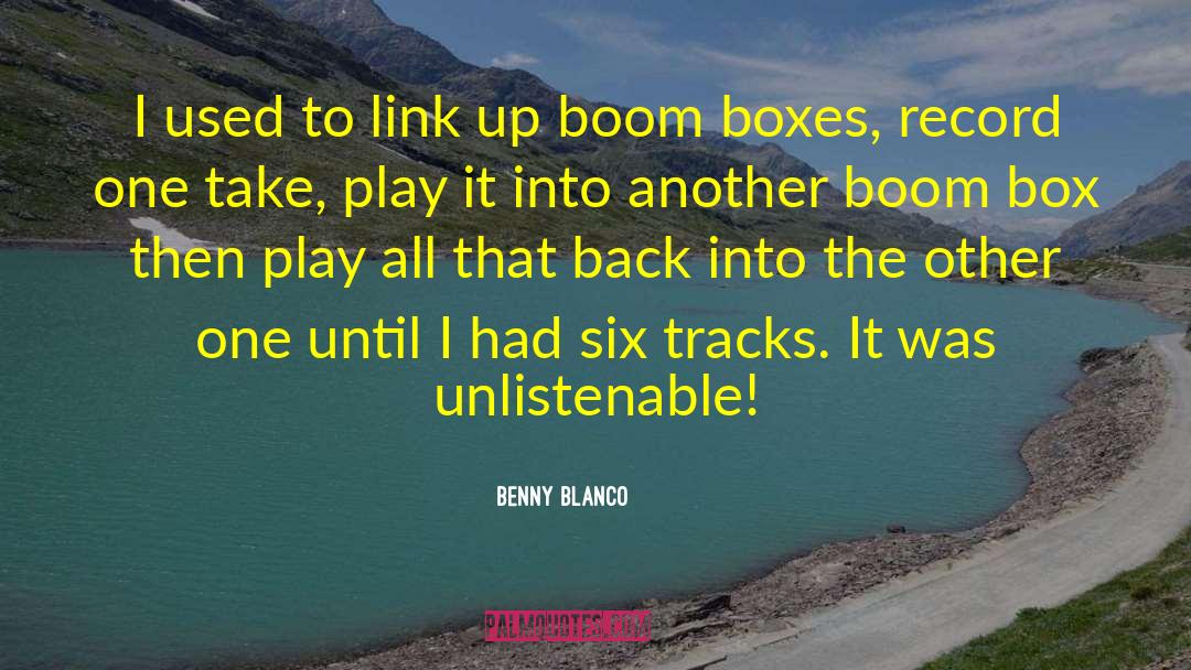 Jewelry Boxes quotes by Benny Blanco
