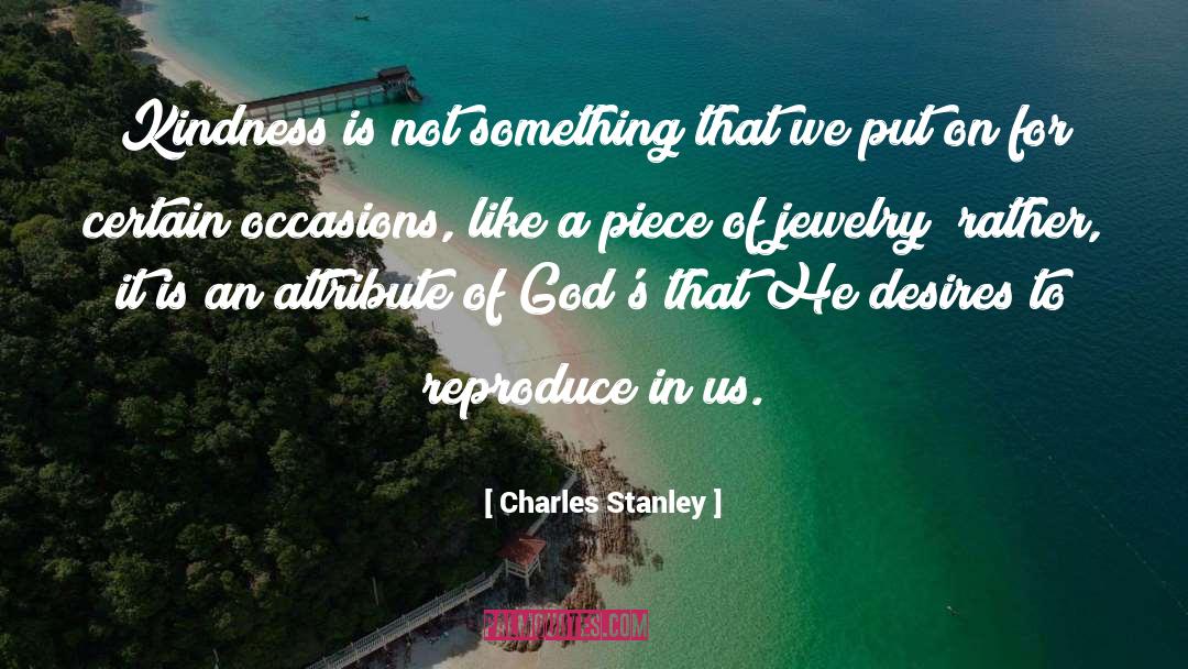 Jewelry quotes by Charles Stanley