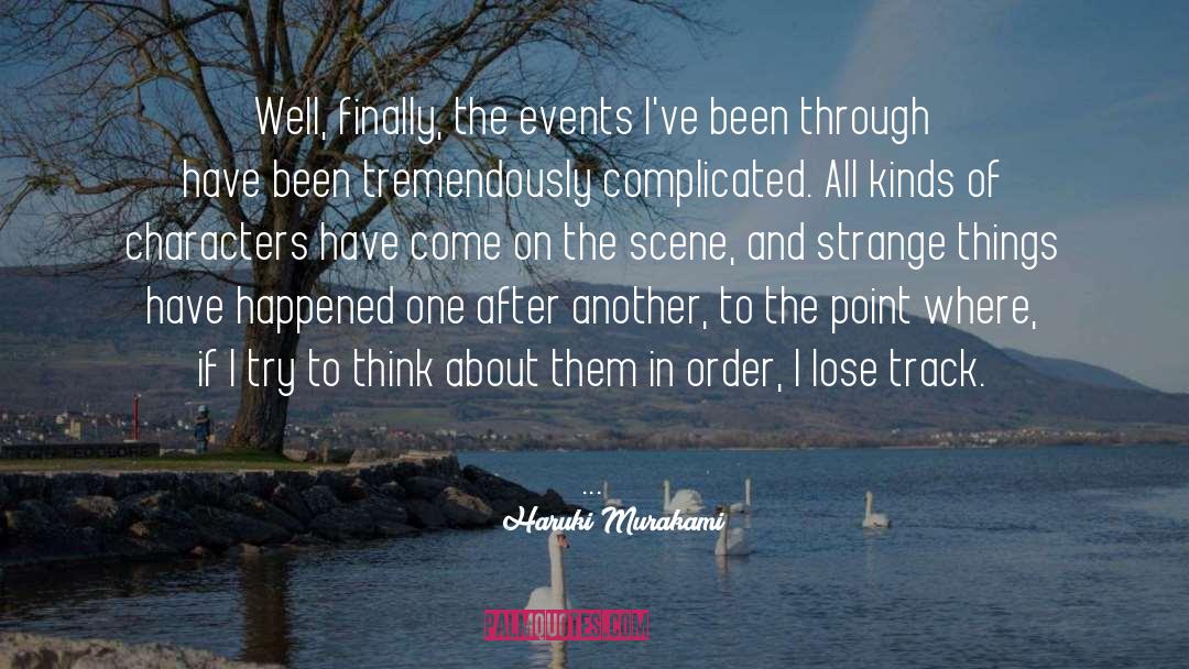 Jewish Characters quotes by Haruki Murakami