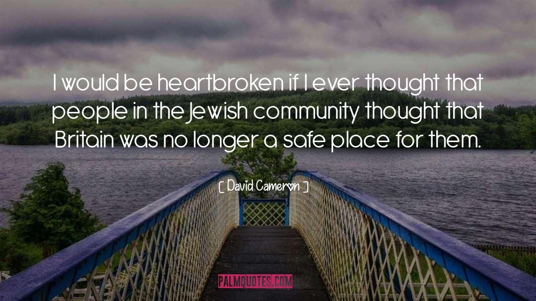 Jewish Community quotes by David Cameron