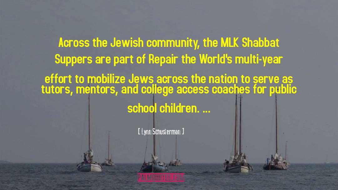 Jewish Community quotes by Lynn Schusterman