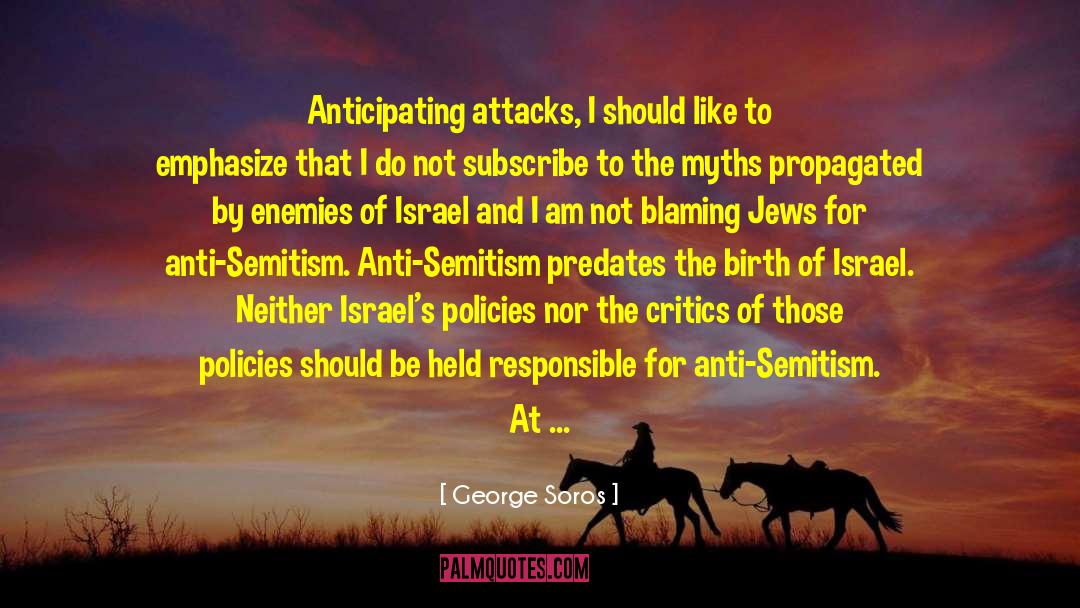 Jewish Community quotes by George Soros