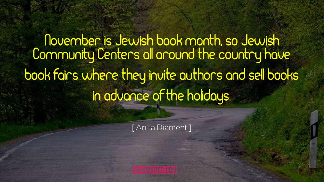 Jewish Community quotes by Anita Diament