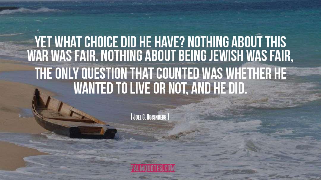 Jewish Diaspora quotes by Joel C. Rosenberg