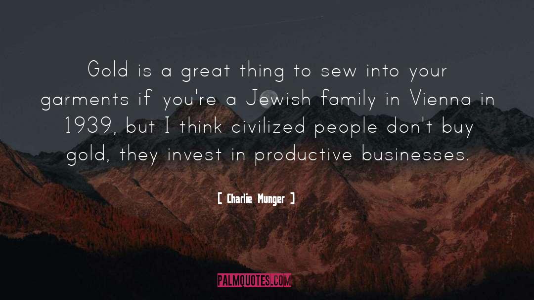 Jewish Family quotes by Charlie Munger