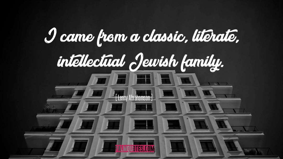 Jewish Family quotes by Lenny Abrahamson