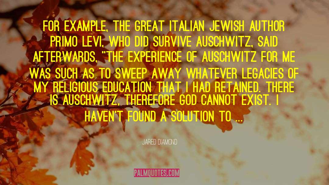 Jewish Heroines quotes by Jared Diamond