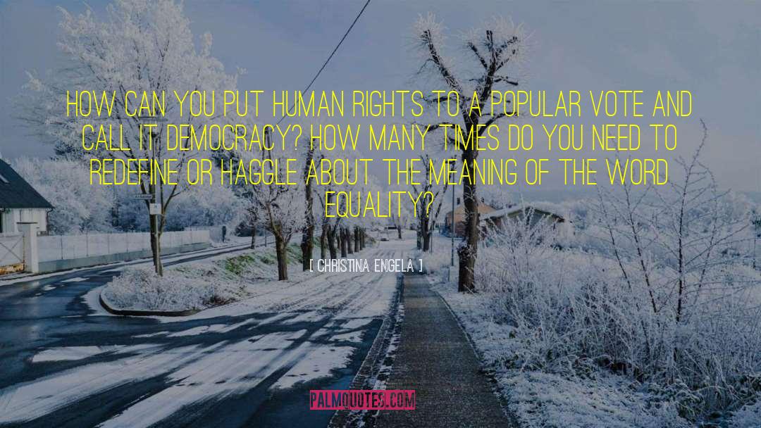 Jewish Human Rights quotes by Christina Engela