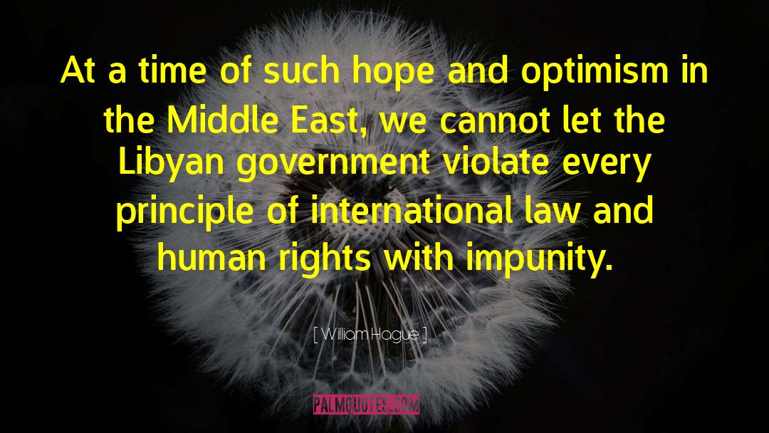 Jewish Human Rights quotes by William Hague