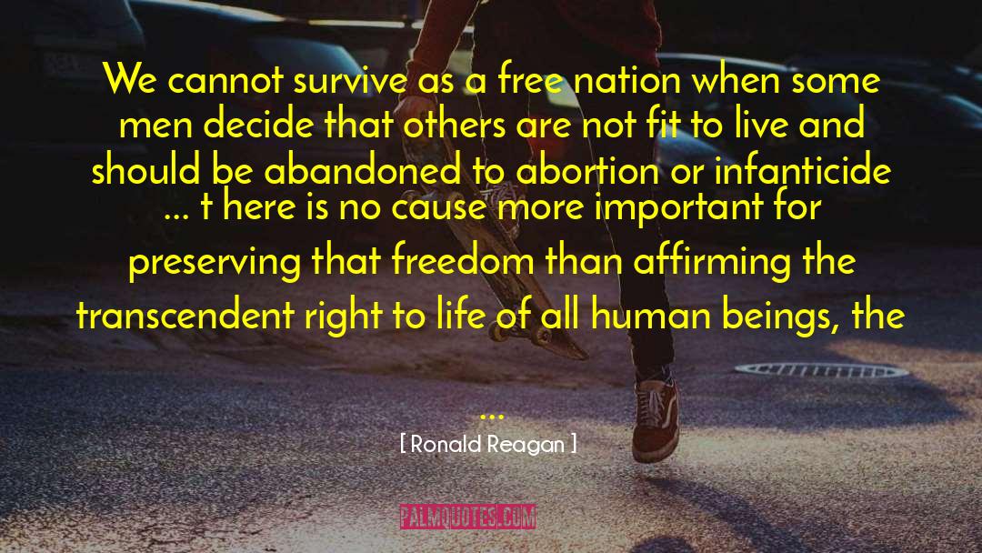Jewish Human Rights quotes by Ronald Reagan