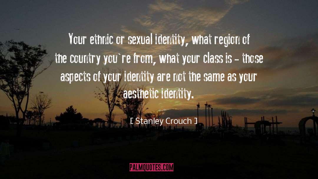 Jewish Identity quotes by Stanley Crouch