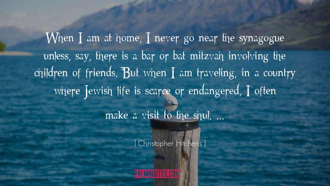 Jewish Life quotes by Christopher Hitchens